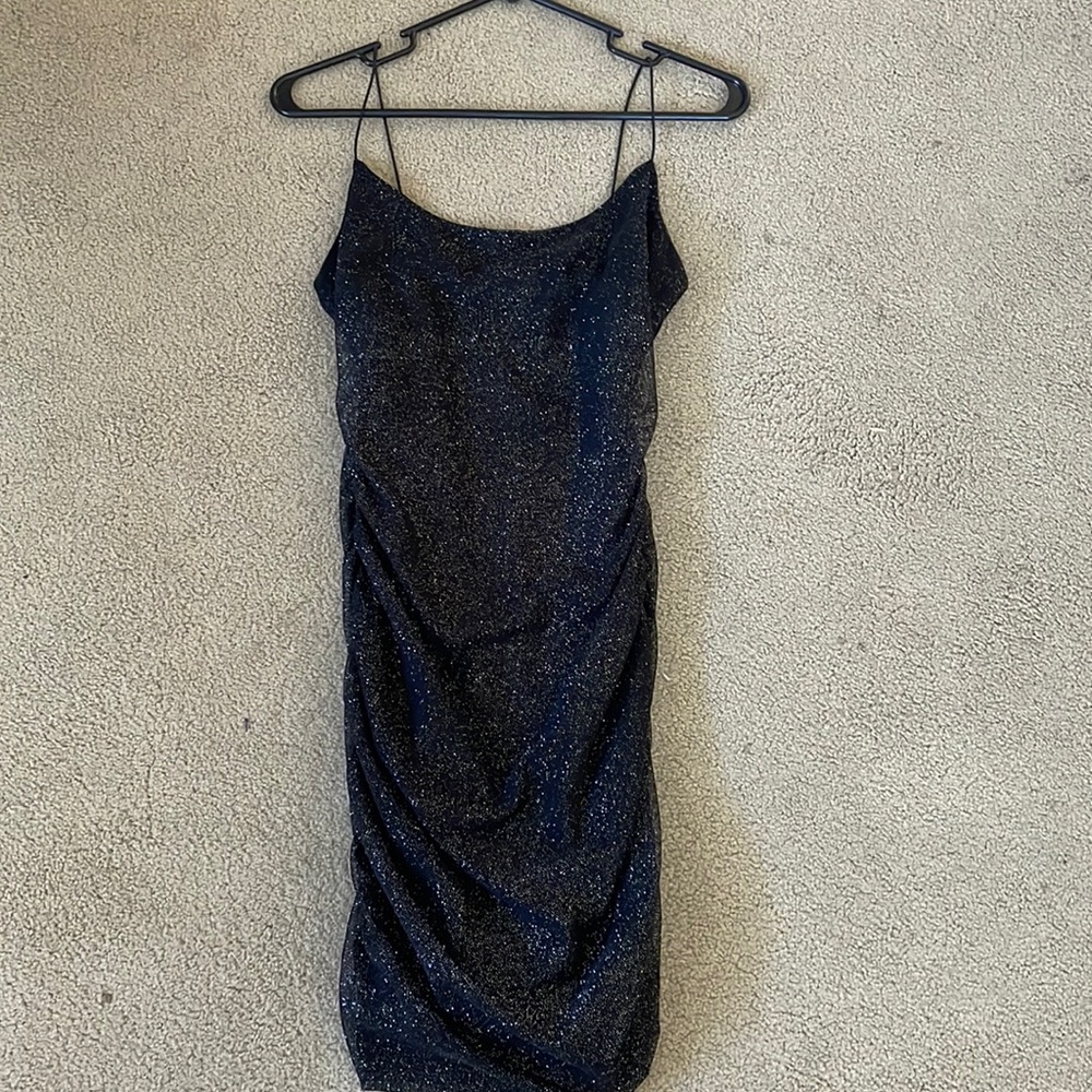 Black homecoming dress. only worn once.